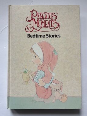 Vintage 1989 Precious Moments Bedtime Stories Hardcover Book